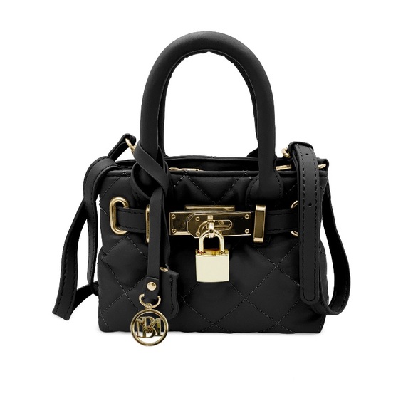 Badgley Mischka Mini Quilted Tote NWT - Picture 1 of 3